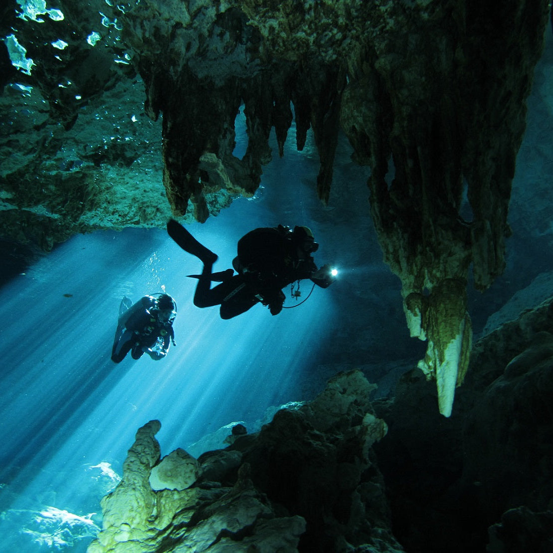 Learn to dive in a cenote step by step