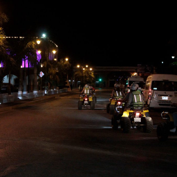 Night on wheels in Tekax