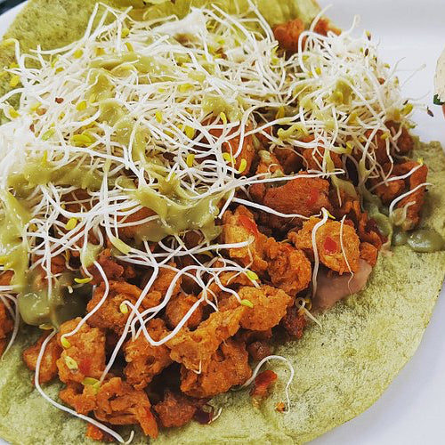 Comida vegana en Izamal